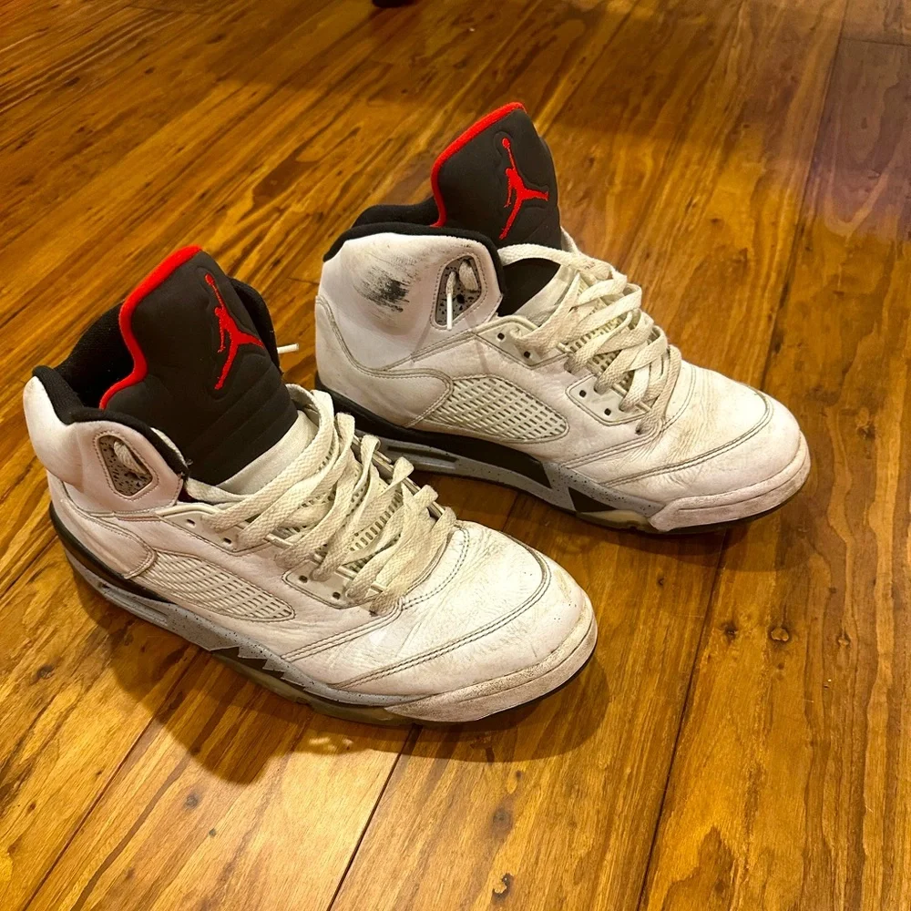 Jordan Retro 5s size 11.5 - White Cement - Picture 1 of 7